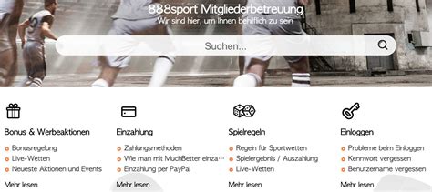 888sport Kundensupport: So erreichst du den Kundenservice.